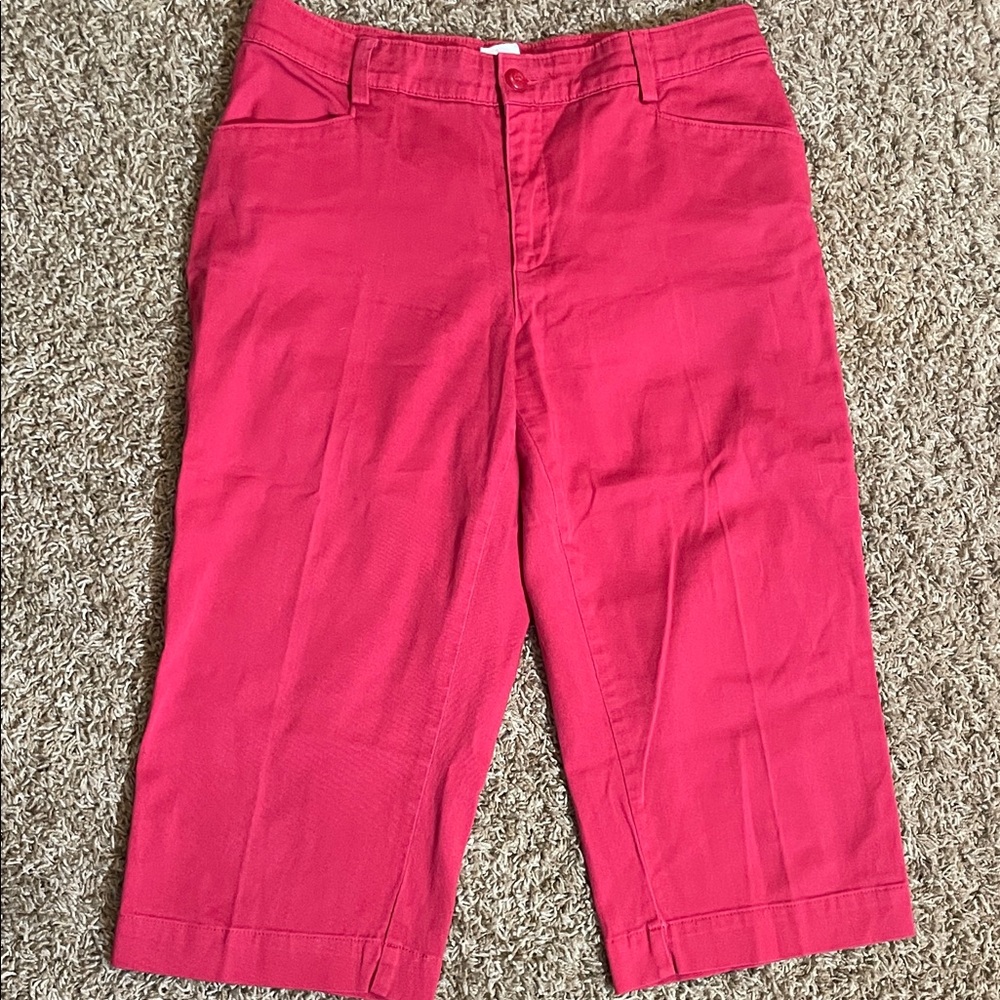 Lee Women's Red Capris